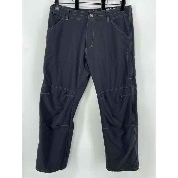 KUHL Pants Mens 35x32 Gray Renegade Cargo Stretch Hiking Outdoor - Picture 1 of 12